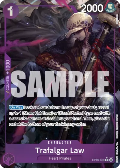 OP09-069-R - Trafalgar Law (PRB02) | OPECards.fr