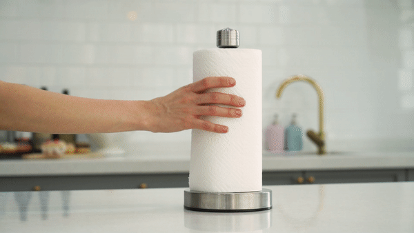 キッチンペーパーを片手で1枚からスパッと! ワンタッチ・キッチン