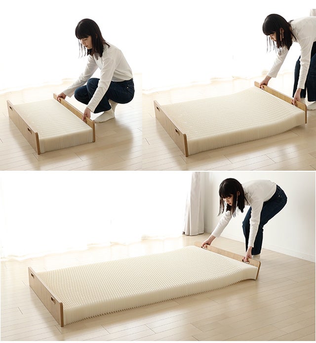 お部屋の使い道をもっと自由に！驚きの最薄9.5cmアコーディオン式