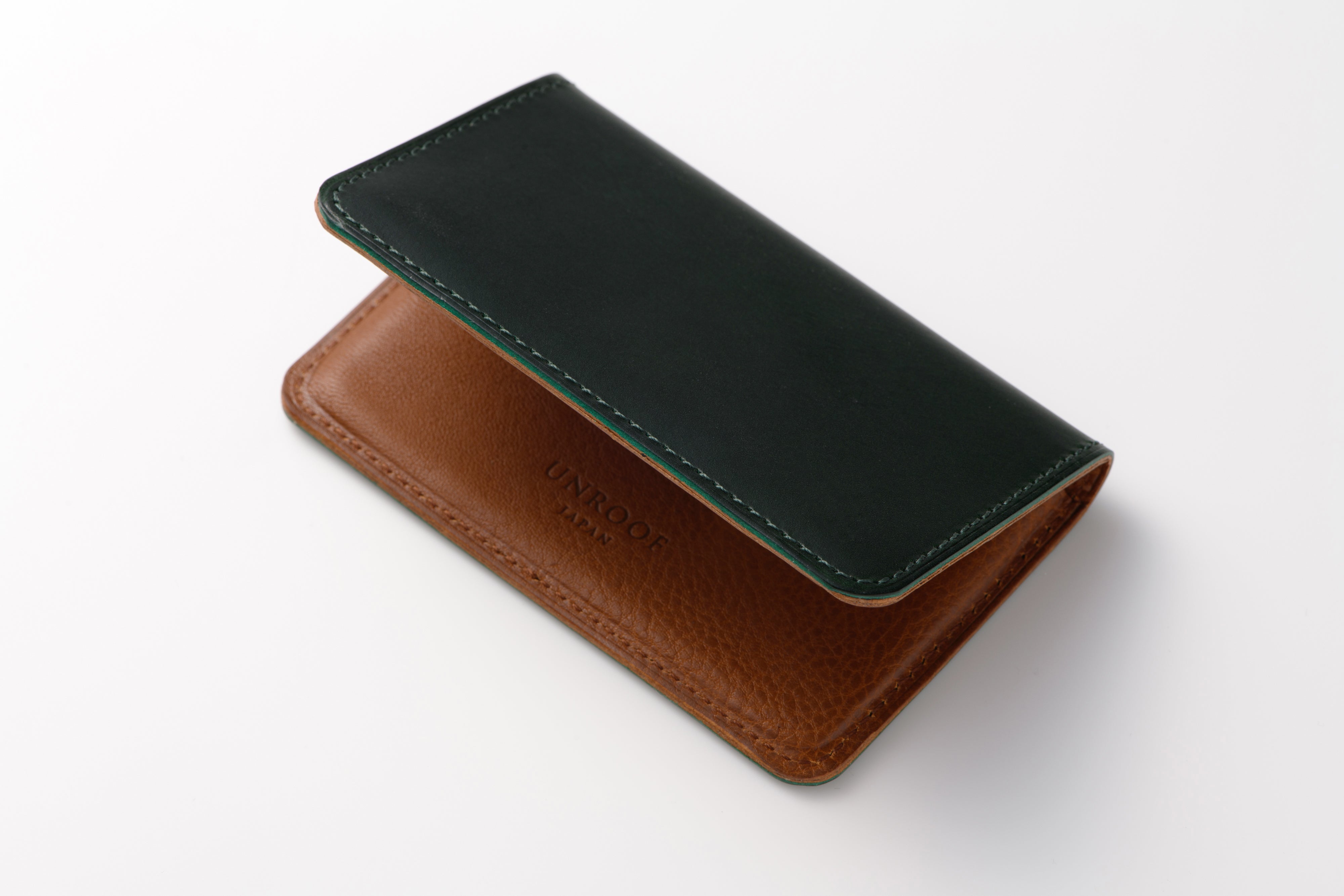 本革名刺入れ／イタリアンレザー：ブルー – Makuake STORE