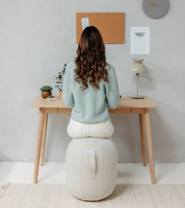 座るだけで叶う体幹】バランスボールの到達点。ドイツ発｜カプセル型