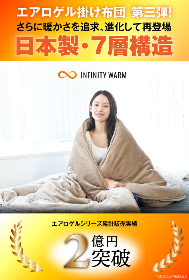 さっちょ！】TEIJIN サンバーナー 宇宙服素材 エアロゲル掛け布団 楽天