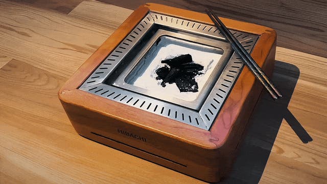 卓上を変える！『HIBACHI』 伝統的な和のデザインと現代アートの融合