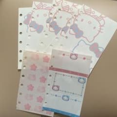 ハローキティ ミニ6 システム手帳 リフィル 平成レトロ - メルカリ