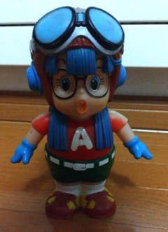 Dr.スランプ アラレちゃん ソフビ製貯金箱 鳥山明 - メルカリ