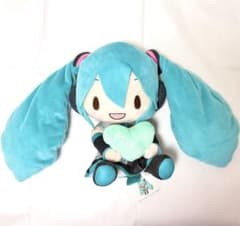 初音ミク B賞 ふわぷち ぬいぐるみ セガラッキーくじ ピアプロ