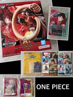 ONE PIECE CARD GAME 一番くじ ルフィ +プロモカード、下位賞 - メルカリ