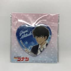 名探偵コナン 松田陣平 ハート型缶バッジ コナンプラザ限定 - メルカリ