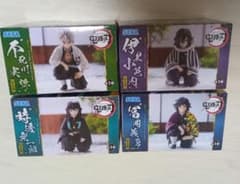 鬼滅の刃 ちょこのせフィギュア セガ 4種セット 柱合会議 プレミアム