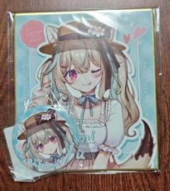 ミリプロ 甘狼このみ ミニ色紙 缶バッジ DMM スクラッチ - メルカリ