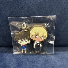 名探偵コナン 江戸川コナン 安室透 ラバーストラップ - メルカリ