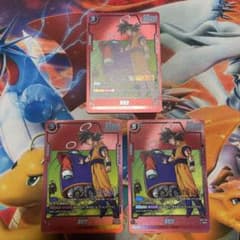 孫悟空 フュージョンワールド リミテッドパック MANGA 02 プロモ 3枚