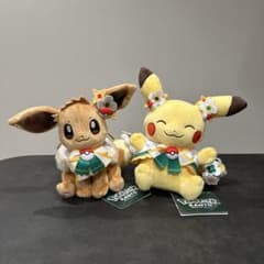 新品未使用】ポケパーク カントー 限定 ピカチュウ イーブイ