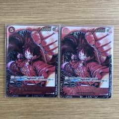 モンキー・D・ルフィ SR パラレル ST01-012 2枚 - メルカリ