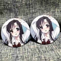 SchoolDays 桂言葉 ブラインド グリッター 缶バッジ 2個 - メルカリ