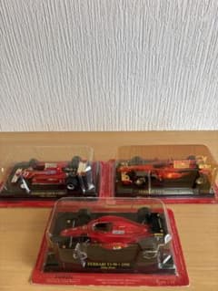 アシェット フェラーリF1ミニカー1/43 3台セット - メルカリ