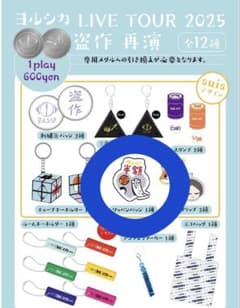 ヨルシカ LIVE TOUR 2025 盗作再演 ガチャ ワッペンバッジ - メルカリ