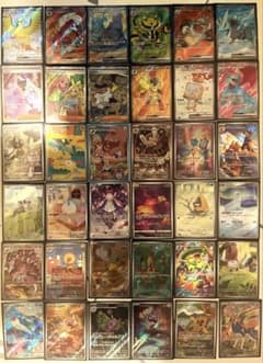 ポケモンカードゲーム AR SR SSR CHR まとめ売り 36枚 - メルカリ