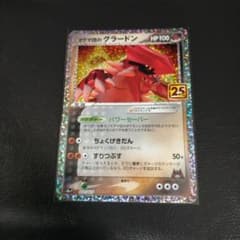 マグマ団のグラードン プロモカードパック 25th ANNIVERSARY e… - メルカリ