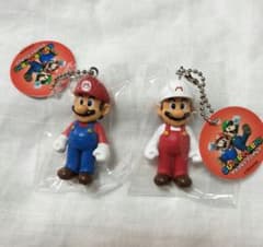 スーパーマリオ マスコットフィギュア マリオ&ファイアマリオ