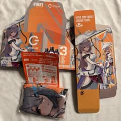 勝利の女神 NIKKE ZONE イオン オリジナル タオル 箱付き 紅蓮 - メルカリ