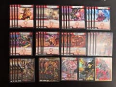 赤単フミガルド デッキ デュエマ 調整用パーツ付き - メルカリ