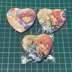 あんスタ 桃李 中国 願望 ハート缶バッジ - メルカリ