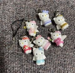 キティ エンジェル ストラップ 希少 - メルカリ