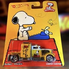 ホットウィール コンボイ カスタム ピーナッツ snoopy - メルカリ