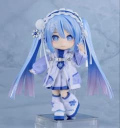 ねんどろいど どーる 雪ミク Yukiiro Pop Ver. - メルカリ