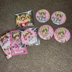 ぴちぴちピッチ ナムコ namco 缶バッジ グリッター缶バッジ 七海るちあ