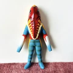 バンダイ メトロン星人 2005年製 ソフビ フィギュア - メルカリ