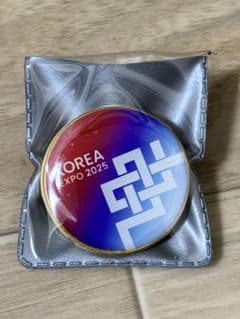 大阪万博2025 韓国ピンバッジ(非売品) - メルカリ