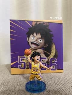 ワンピース ルフィx NBAレイカーズコラボフィギュア バスケットボール