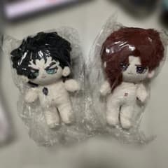 JOJO 花京院典明 空条承太郎 韓国 着せ替えぬいぐるみ 2体セット 20cm