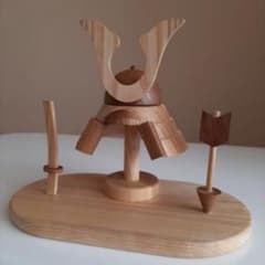 lemi toys正規品 木製 五月人形 兜 - メルカリ