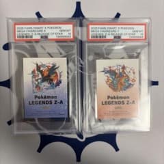 PSA10連番】ファミマ 限定ステッカー メガリザードン X Y ポケモン