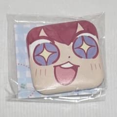 あんスタ 朱桜司 萌顔 缶バッジ 中国 スクエア缶 ぶくスタ 大川ぶくぶ