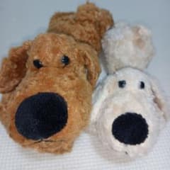 COMO＆RAY くたくたぬいぐるみ ぬいぐるみ平成レトロ 子犬のルーク 難