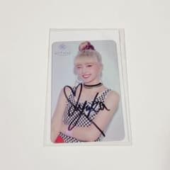 NiziU マユカ 直筆サイン - メルカリ