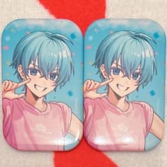 すとぷり STPR Family ころん セブンイレブンコラボ スクエア缶バッジ