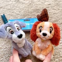 ラスト ディズニー わんわん物語 レディ トランプ ぬいぐるみ キー