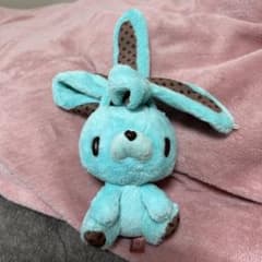 汎用うさぎチョコミントカラー ぬいぐるみストラップ 第2回