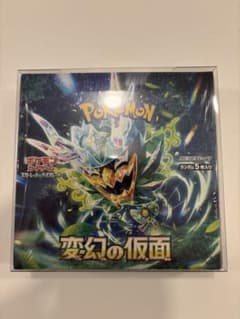 ポケモンカード 変幻の仮面 BOX 未開封 シュリンク付き - メルカリ