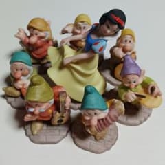 加藤工芸 白雪姫と7人のこびと ガーデンフィギュアコレクション - メルカリ