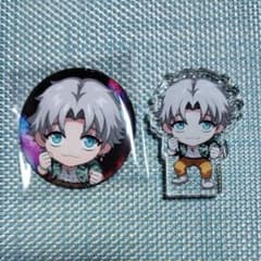 ヒューマンバグ大学 天王寺組 似鳥正男 缶バッジアクリルブロック