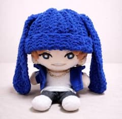 ぬい うさ耳帽子】ストぬい ぬい服 SixTONES ぬいぐるみ - メルカリ