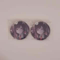 プロセカ 東雲絵名 42B グリッター缶バッジ 缶バッジ 私は雨 - メルカリ