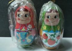 限定品 2011年 ペコちゃん 春色 マトリョーシカ 人形 缶 不二家 - メルカリ