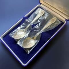 未使用】田中貴金属 銀製スプーン2本 SV925｜スターリングシルバー ②